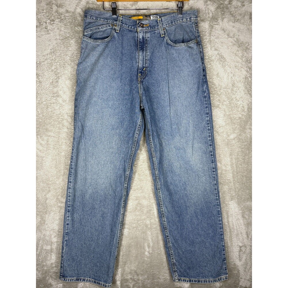 VTG Levis Silvertab Jeans Men 34x34 (Fits 34x31) Low Loose Baggy Skater Wide Y2K
